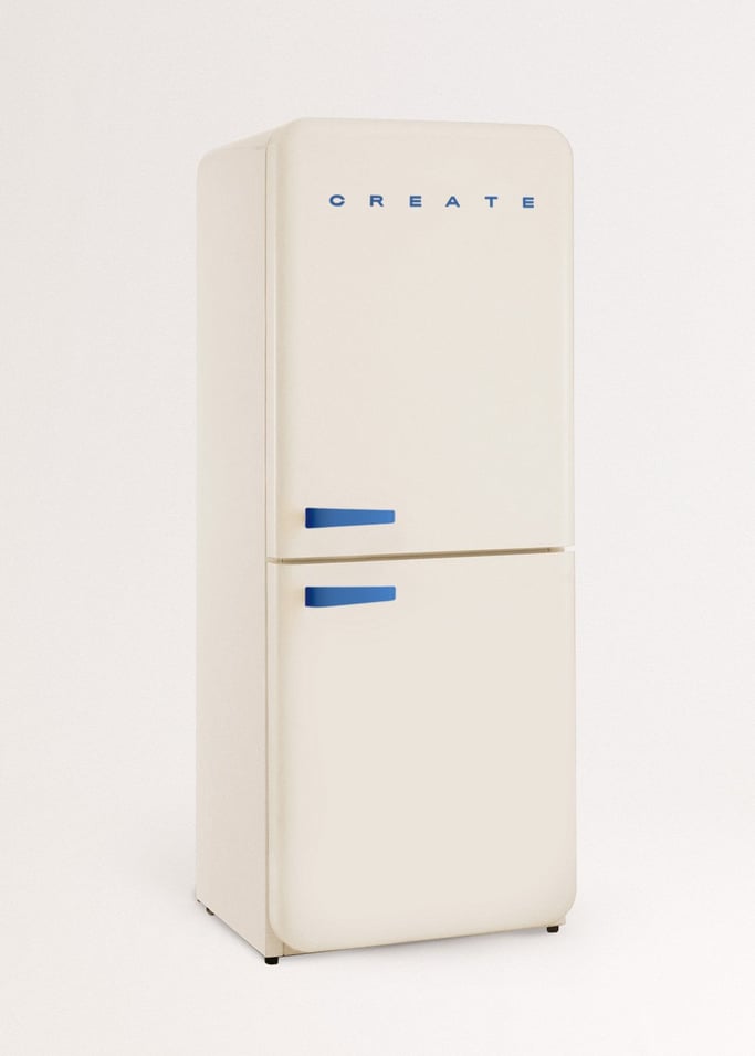 FRIDGE RETRO COMBI - Retro-Stil Kombikühlschrank 401L, Galeriebild 3