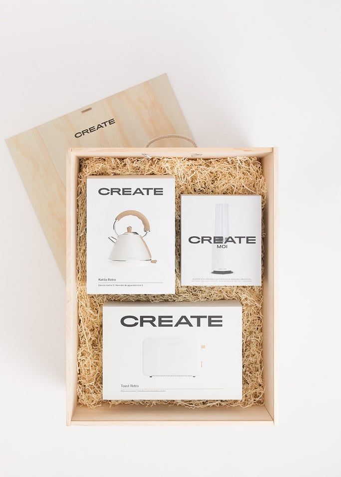 TEA TIME BOX - Geschenkbox mit Wasserkocher + Toaster + Standmixer , Galeriebild 2