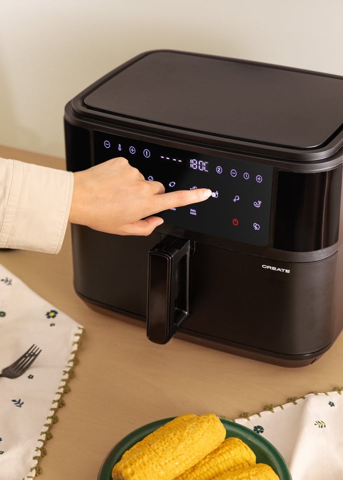 AIR FRYER DUAL - Heißluftfritteuse 10 L mit Trenner, Galeriebild 5