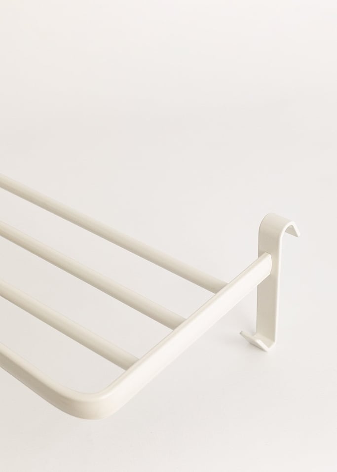 Handtuchablage mit Haken und 3 Stangen für Badheizkörper WARM TOWEL, Galeriebild 3