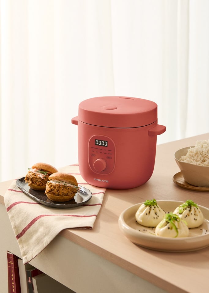 RICE COOKER STUDIO - Elektrischer Multifunktions-Reiskocher mit Dampfkorb, Galeriebild 1