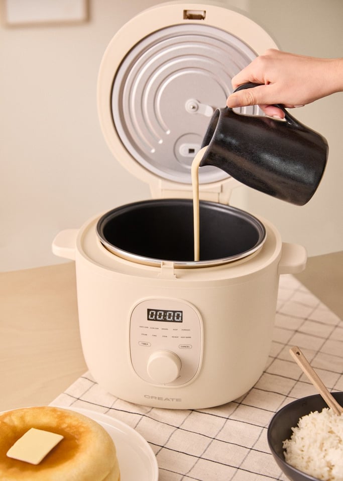 RICE COOKER STUDIO - Elektrischer Multifunktions-Reiskocher mit Dampfkorb, Galeriebild 5