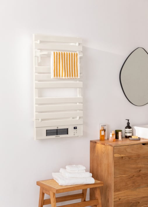 Kaufen WARM TOWEL PRO - Badheizkörper mit Heizstrahler und WLAN 1500W