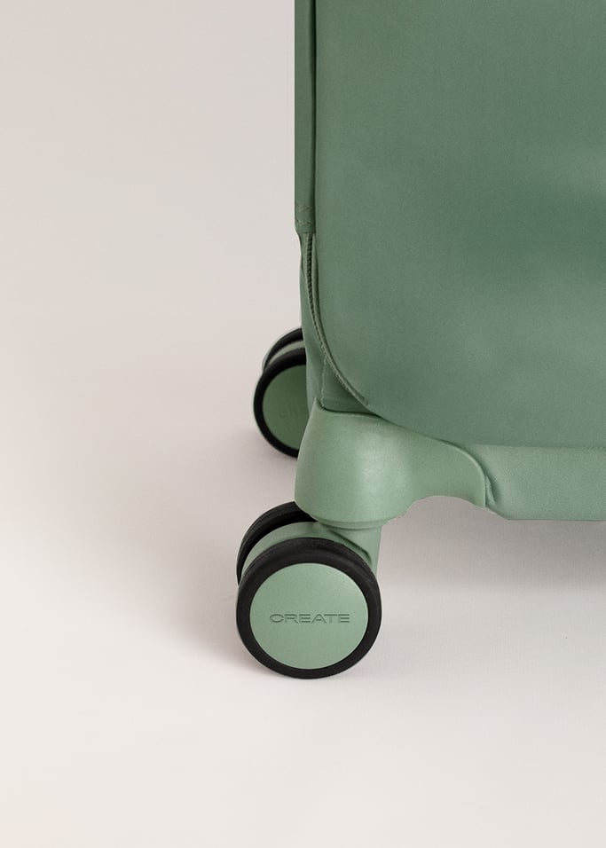 LUGGAGE STUDIO SOFT - Weicher Koffer aus Polyester mit TSA-Schloss und multidirektionalen Rädern, Galeriebild 8