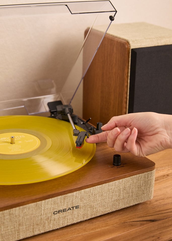 RECORD PLAYER PRO - Plattenspieler mit 2 externen Lautsprechern, Bluetooth und RCA-Ausgang, Galeriebild 3