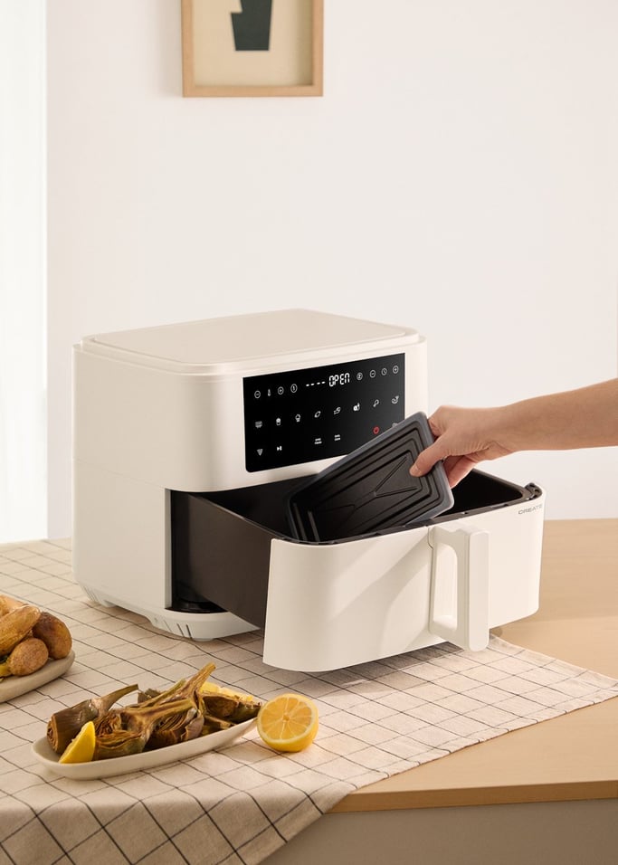 AIR FRYER DUAL - Heißluftfritteuse 10 L mit Trenner, Galeriebild 4
