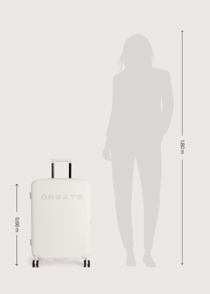 LUGGAGE STUDIO - Harter Koffer aus Polycarbonat mit TSA-Schloss und multidirektionalen Rädern, Galeriebild 10