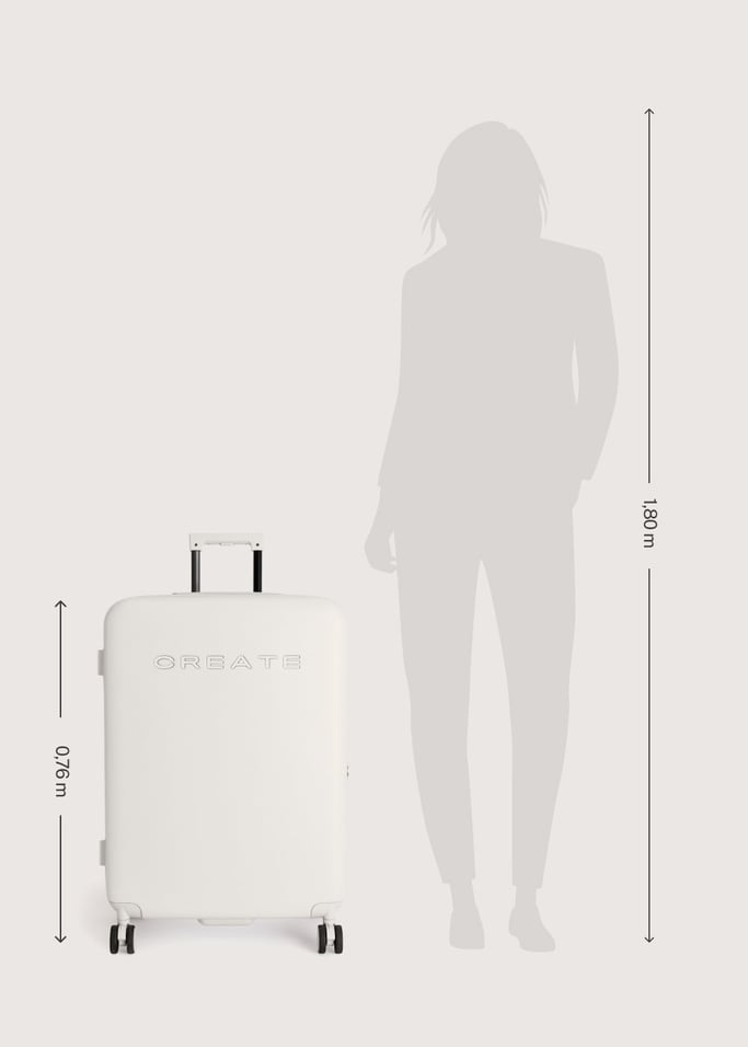 LUGGAGE STUDIO - Harter Koffer aus Polycarbonat mit TSA-Schloss und multidirektionalen Rädern, Galeriebild 10