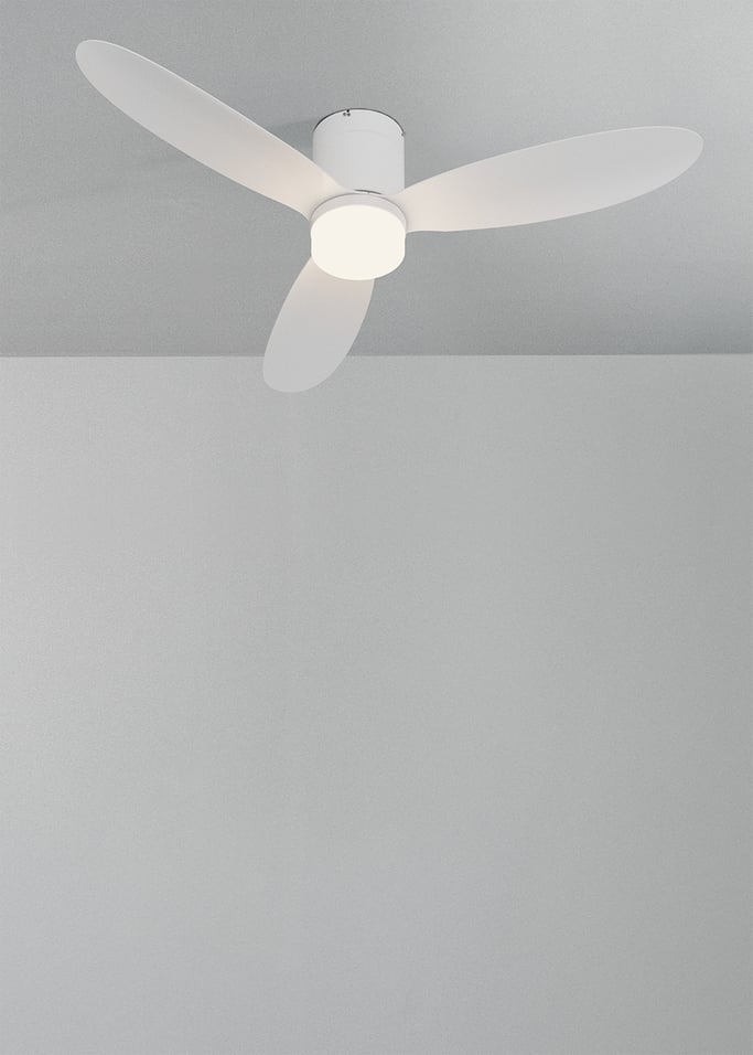 WIND LITE - 40W leiser Deckenventilator Ø132 cm für Innen- und Außenbereiche geeignet, Galeriebild 2