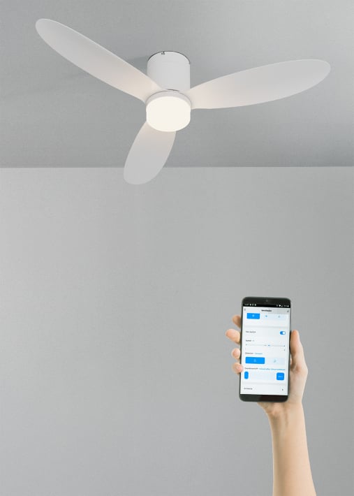 Kaufen WIND LITE - 40W leiser Deckenventilator Ø132 cm für Innen- und Außenbereiche geeignet