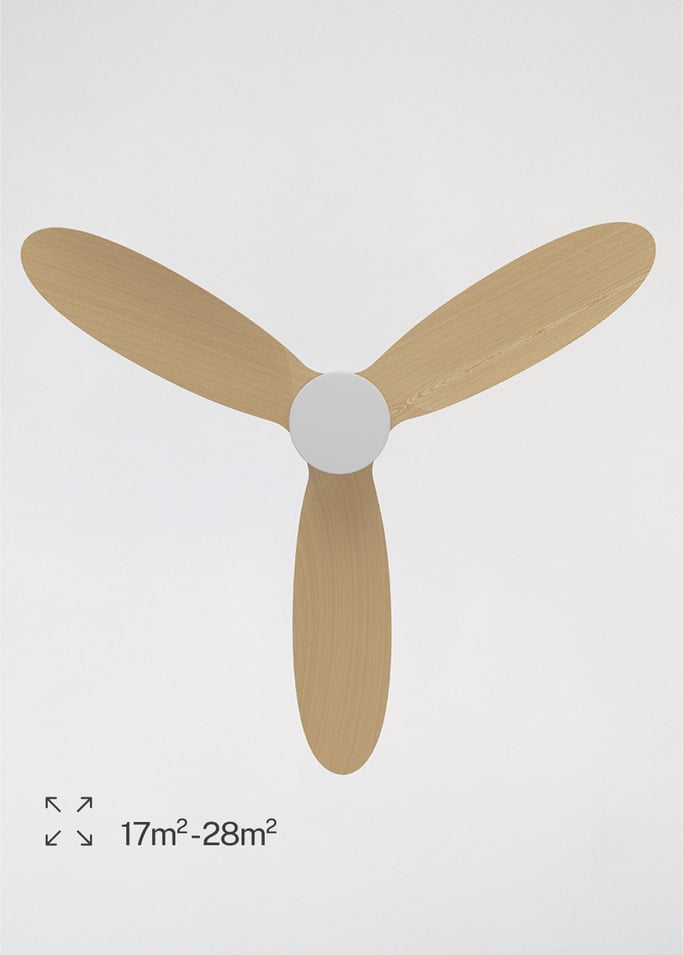 WIND LITE - 40W leiser Deckenventilator Ø132 cm für Innen- und Außenbereiche geeignet, Galeriebild 5