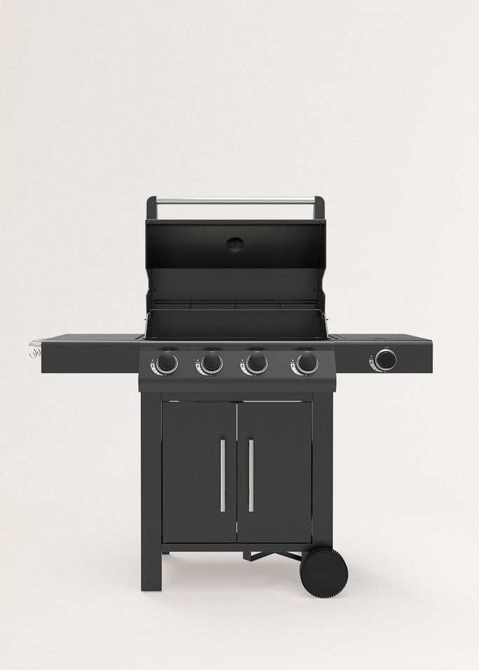 BBQ GAS BURNER PRO - Gasgrill mit Seitenbrenner und Klapptisch, Galeriebild 2