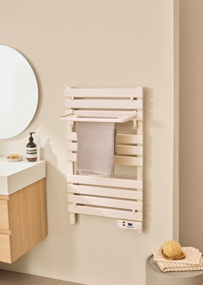 WARM TOWEL - Elektrischer Badheizkörper für Boden oder Wand 500W, Galeriebild 1