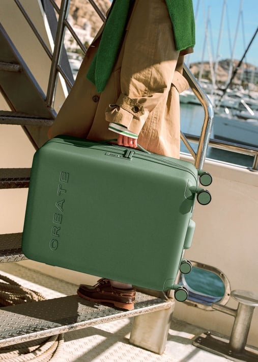 Kaufen LUGGAGE STUDIO - Harter Koffer aus Polycarbonat mit TSA-Schloss und multidirektionalen Rädern