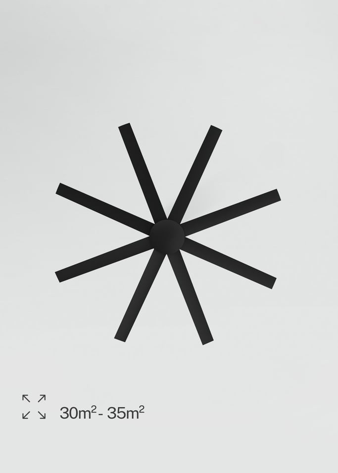 WIND INDUSTRIAL - 40W Deckenventilator leise und in verschiedenen Größen, Galeriebild 5