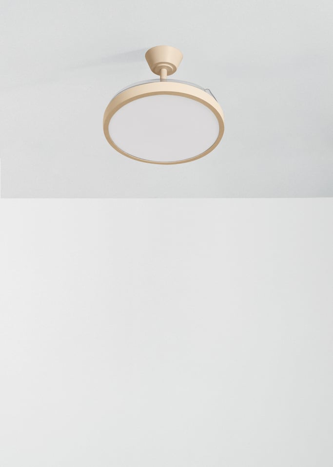 WIND CLEAR STUDIO - Deckenventilator 40W leise mit einziehbaren Flügeln und LED-Licht, verschiedene Größen, Galeriebild 2