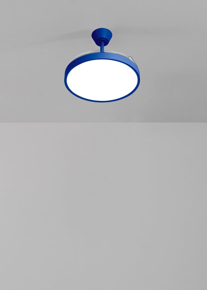 WIND CLEAR STUDIO - Deckenventilator 40W leise mit einziehbaren Flügeln und LED-Licht, verschiedene Größen, Galeriebild 2