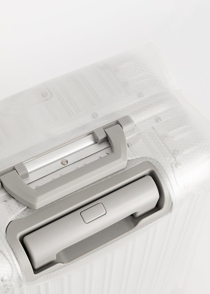 LUGGAGE ALUMINIUM - Hartschalenkoffer aus Aluminium mit TSA-Schloss und multidirektionalen Rollen, Galeriebild 8