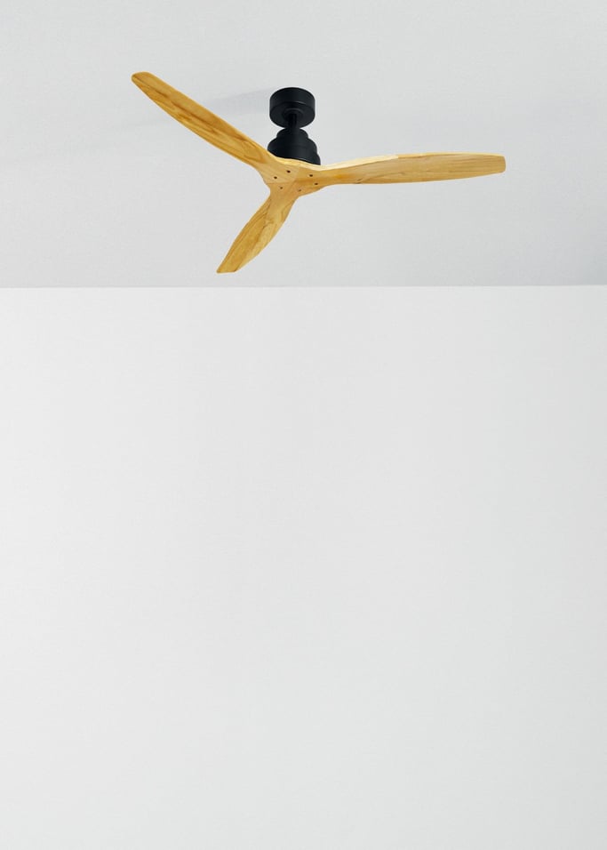 WIND STYLANCE - Leiser Deckenventilator 40W 100% Holz verschiedene Größen, Galeriebild 2