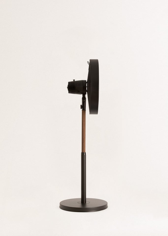 AIR STAND WOOD - Retro Standventilator mit Oszillation 50W, Galeriebild 5
