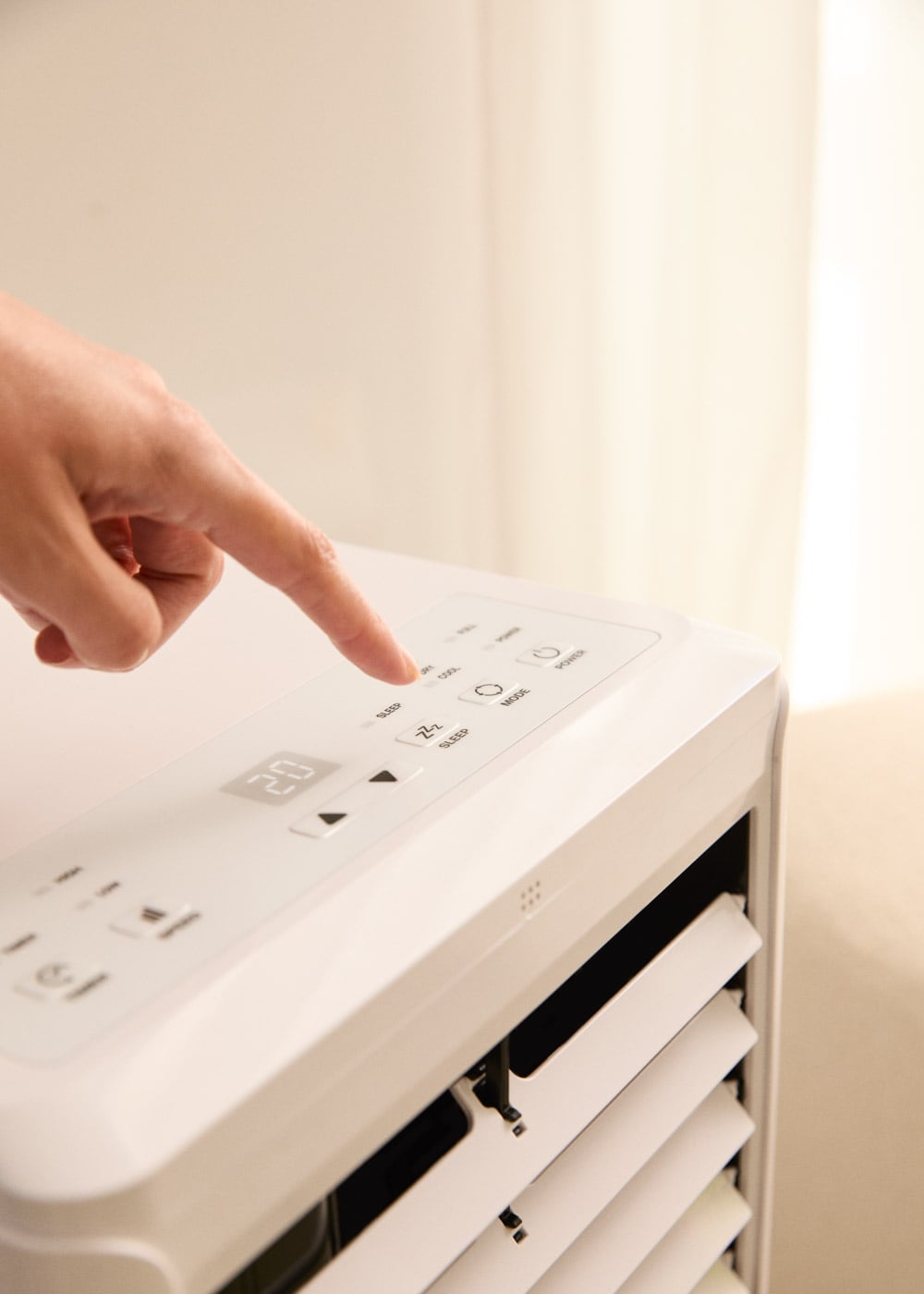 Tragbare Klimaanlage, 7000 BTU/h, 2 KW, 28㎡/88 M³,3 In 1 Mobiles