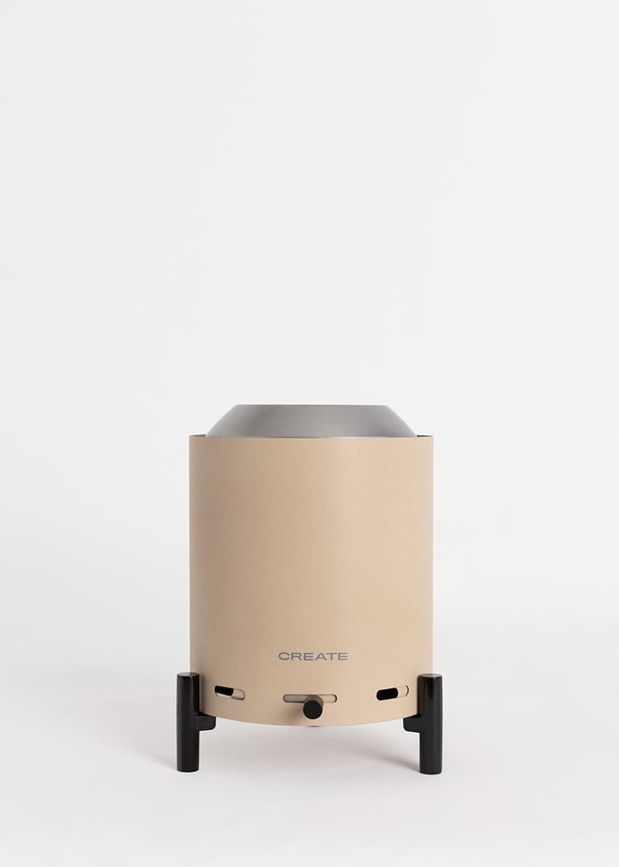 FIRE PIT COMPACT - Tisch-Feuerstelle 1,5 kW für den Außenbereich mit rauchfreien Pellets, Galeriebild 4