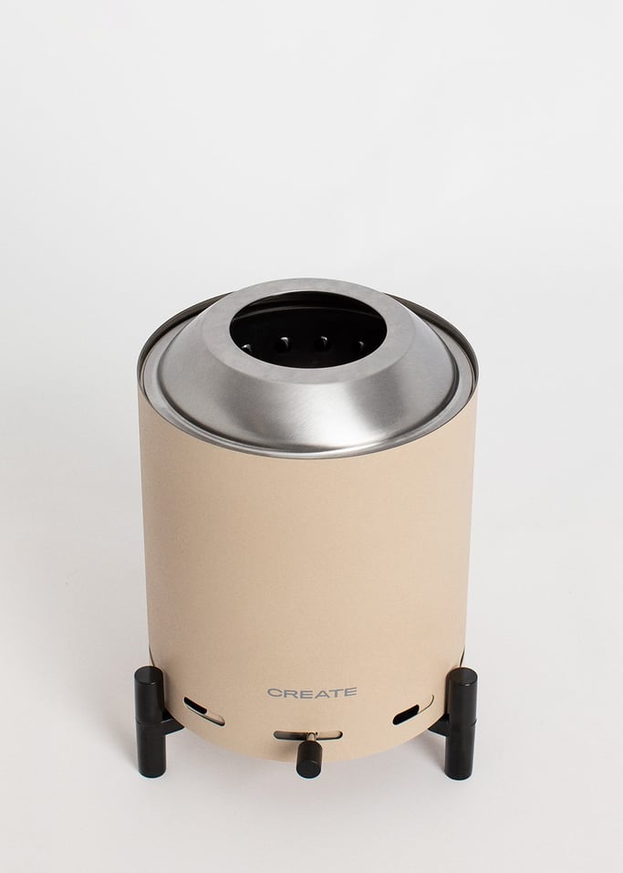 FIRE PIT COMPACT - Tisch-Feuerstelle 1,5 kW für den Außenbereich mit rauchfreien Pellets, Galeriebild 5