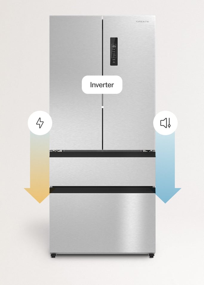 FRIDGE STUDIO FRENCH DOOR PRO 509 - Flügeltürkühlschrank 509L No Frost mit Space Pro und Care+, Galeriebild 10