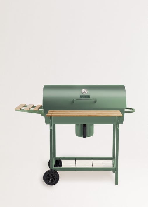 Kaufen BBQ SMOKEY - Räuchergrill mit Holzkohle auf Rädern