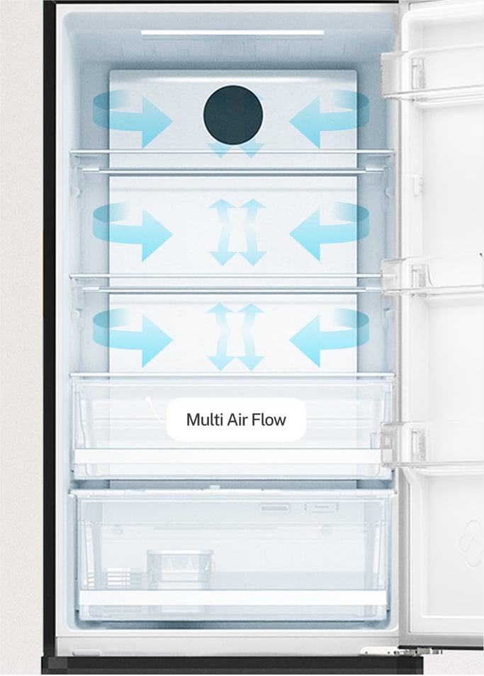 FRIDGE STUDIO COMBI PRO 402 - 402-Liter No Frost Kühl-Gefrierkombination mit Space Pro und Care+, Galeriebild 5