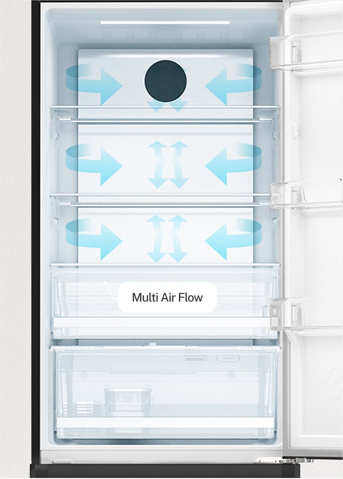 FRIDGE STUDIO COMBI PRO 402 - 402-Liter No Frost Kühl-Gefrierkombination mit Space Pro und Care+, Galeriebild 5