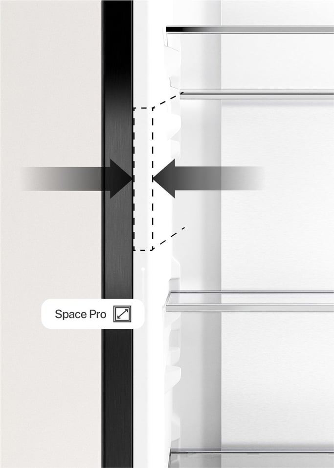 FRIDGE STUDIO FRENCH DOOR PRO 509 - Flügeltürkühlschrank 509L No Frost mit Space Pro und Care+, Galeriebild 9