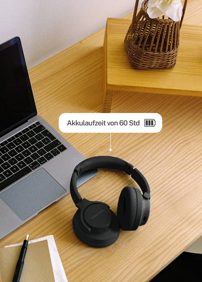 HEADPHONES ANC STUDIO - Kabellose Over-Ear-Kopfhörer mit Geräuschunterdrückung, Galeriebild 4