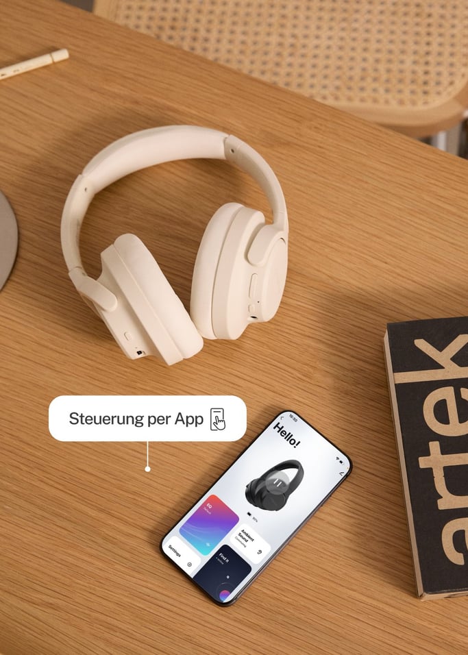 HEADPHONES ANC STUDIO - Kabellose Over-Ear-Kopfhörer mit Geräuschunterdrückung, Galeriebild 7