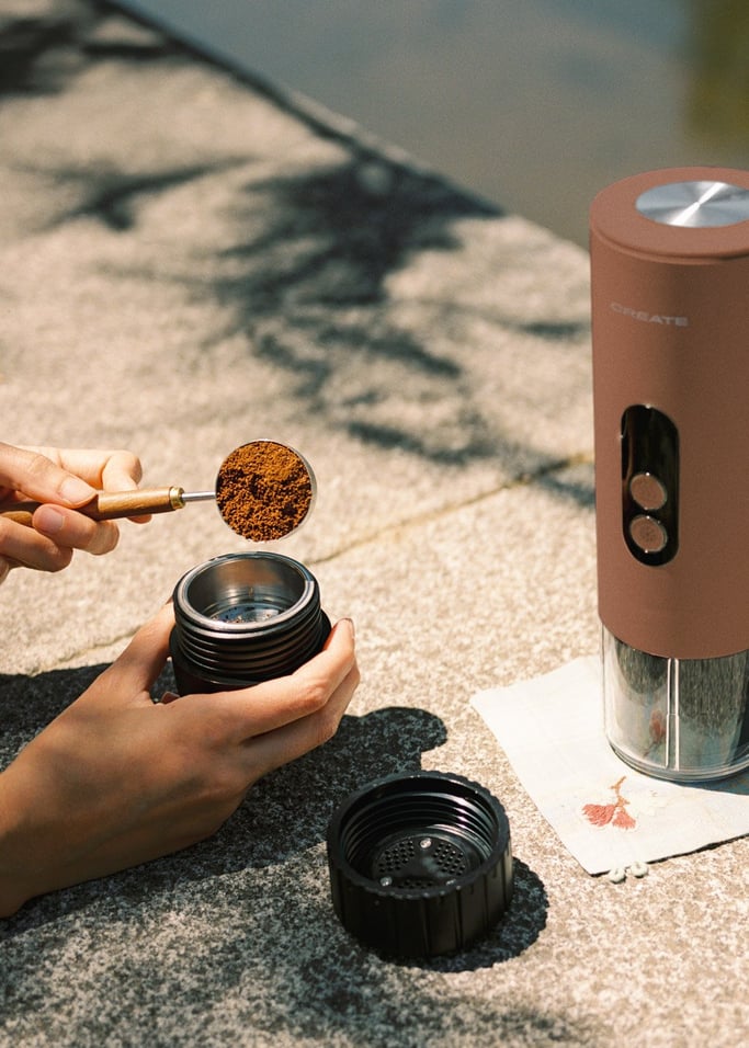 THERA MOVE - Tragbare Espressomaschine 15 bar für Kapseln und gemahlenen Kaffee, Galeriebild 6