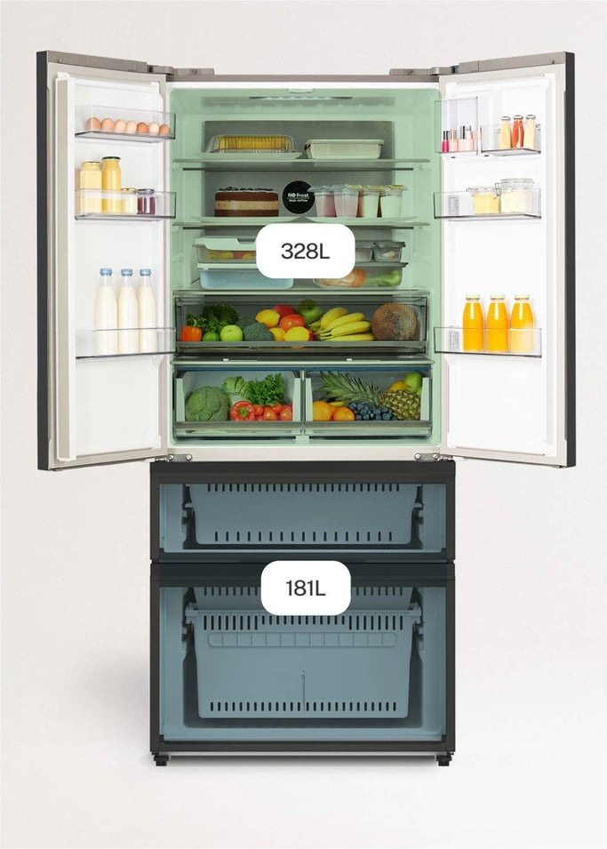 FRIDGE STUDIO FRENCH DOOR PRO 509 - Flügeltürkühlschrank 509L No Frost mit Space Pro und Care+, Galeriebild 4