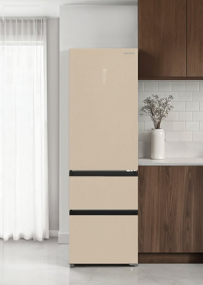 FRIDGE STUDIO COMBI PRO FLEX 401 - Kühlschrank im italienischen Stil 401L No Frost mit Space Pro und Care+ , Galeriebild 1