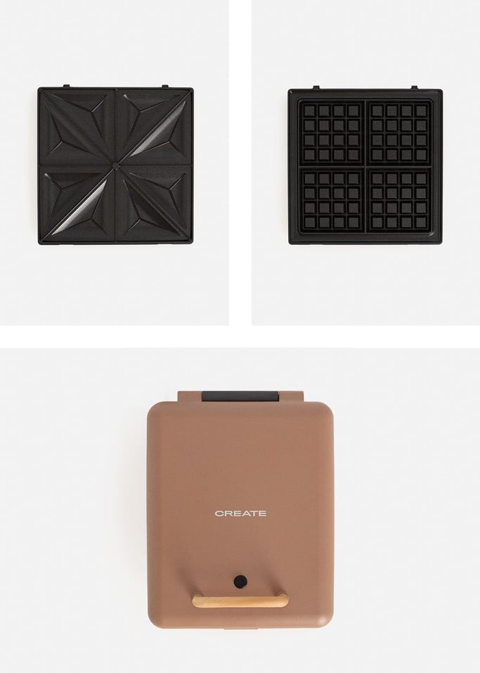 STONE STUDIO - Sandwichgrill und Waffeleisen mit austauschbaren Platten, Galeriebild 11