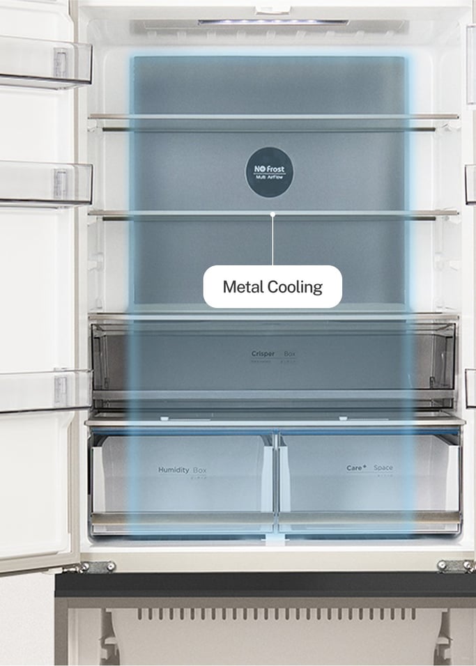 FRIDGE STUDIO FRENCH DOOR PRO 509 - Flügeltürkühlschrank 509L No Frost mit Space Pro und Care+, Galeriebild 12