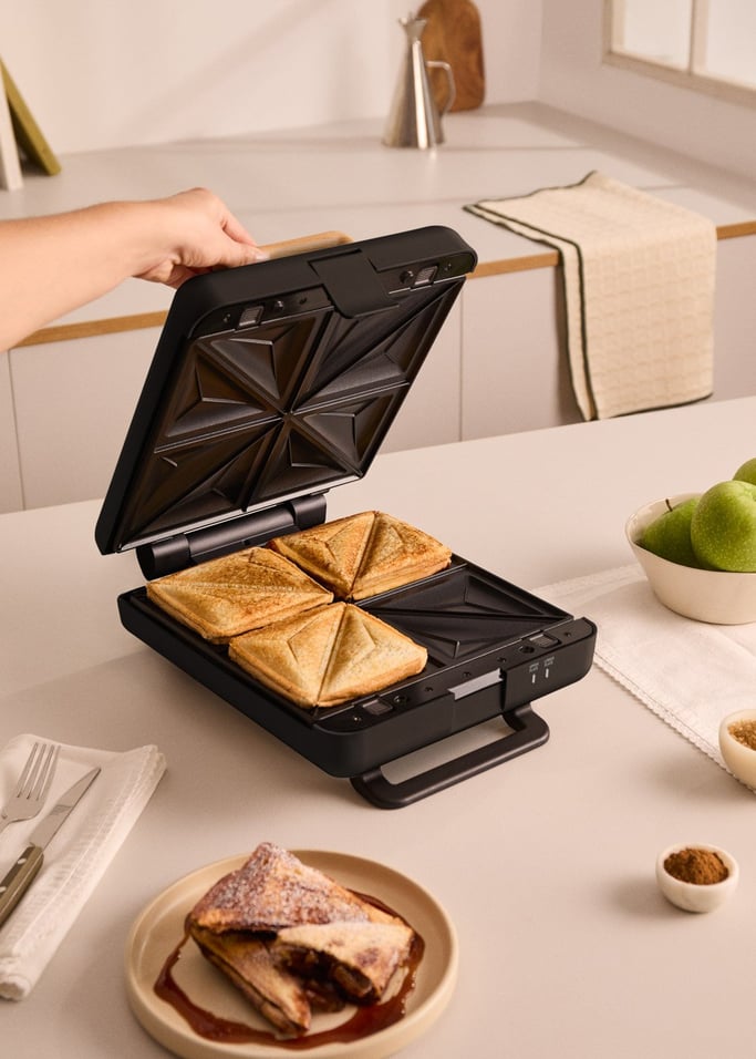 STONE STUDIO - Sandwichgrill und Waffeleisen mit austauschbaren Platten, Galeriebild 5