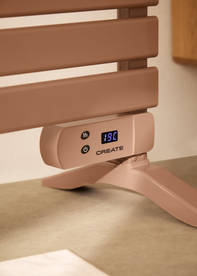 WARM TOWEL - Elektrischer Badheizkörper für Boden oder Wand 500W, Galeriebild 2