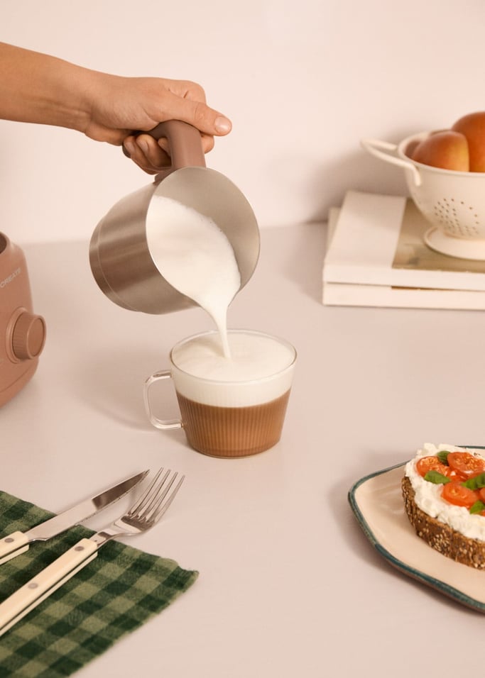 MILK FROTHER RETRO - Milchaufschäumer und -erhitzer mit abnehmbarer Kanne, Galeriebild 2