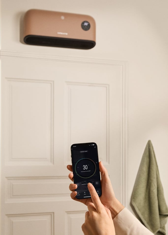 WARM WALL PRO - Keramischer Wand- oder Bodenheizkörper mit WiFi, Galeriebild 2