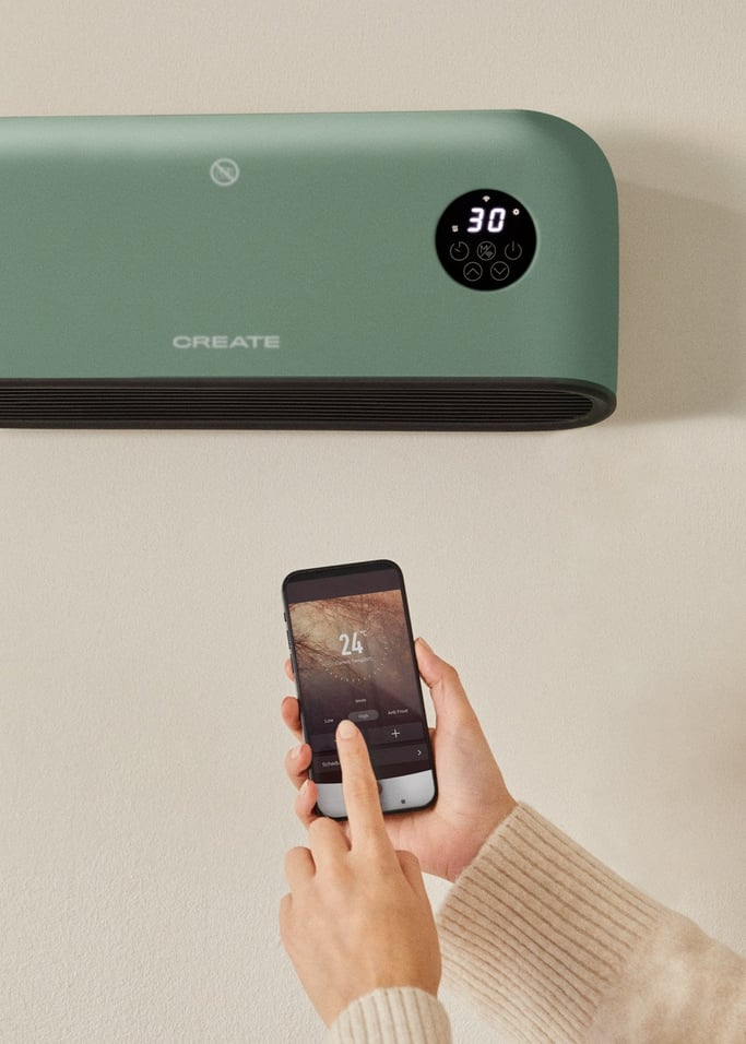 WARM WALL PRO - Keramischer Wand- oder Bodenheizkörper mit WiFi, Galeriebild 3