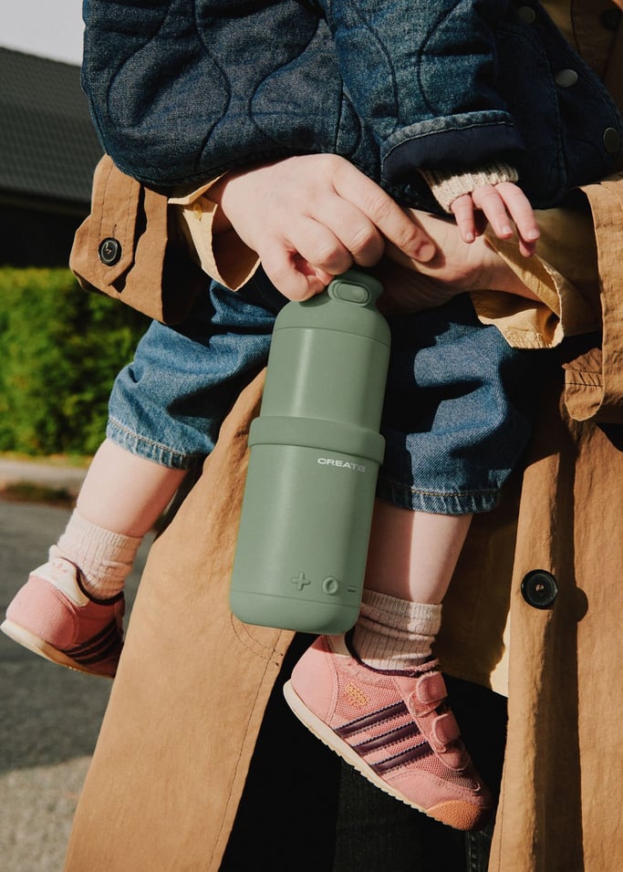 BABY PORTABLE MILK WARMER - Milch- und Wasserwärmer für Babyflaschen mit Temperaturregler, Galeriebild 1
