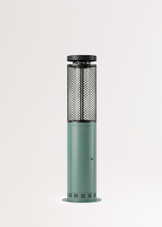 FIRE ROUND PELLET HEATER - Außenofen 17,5 kW rauchfrei mit Pellets, Galeriebild 3