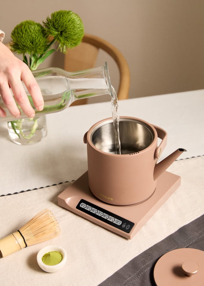 HATTORI -  Elektrischer Wasserkocher 0,5 l mit Temperaturregelung, Galeriebild 2