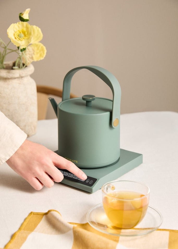 HATTORI -  Elektrischer Wasserkocher 0,5 l mit Temperaturregelung, Galeriebild 4