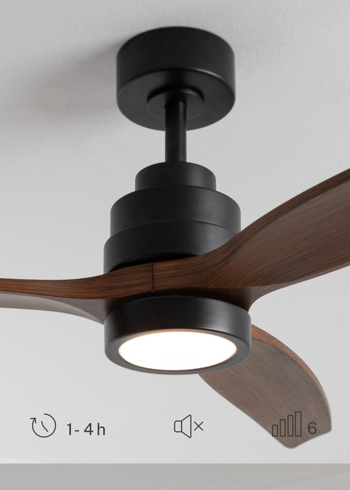 WIND STYLANCE - Leiser 40-W-Deckenventilator mit Flügeln aus technischem ABS, in verschiedenen Größen erhältlich, Galeriebild 4