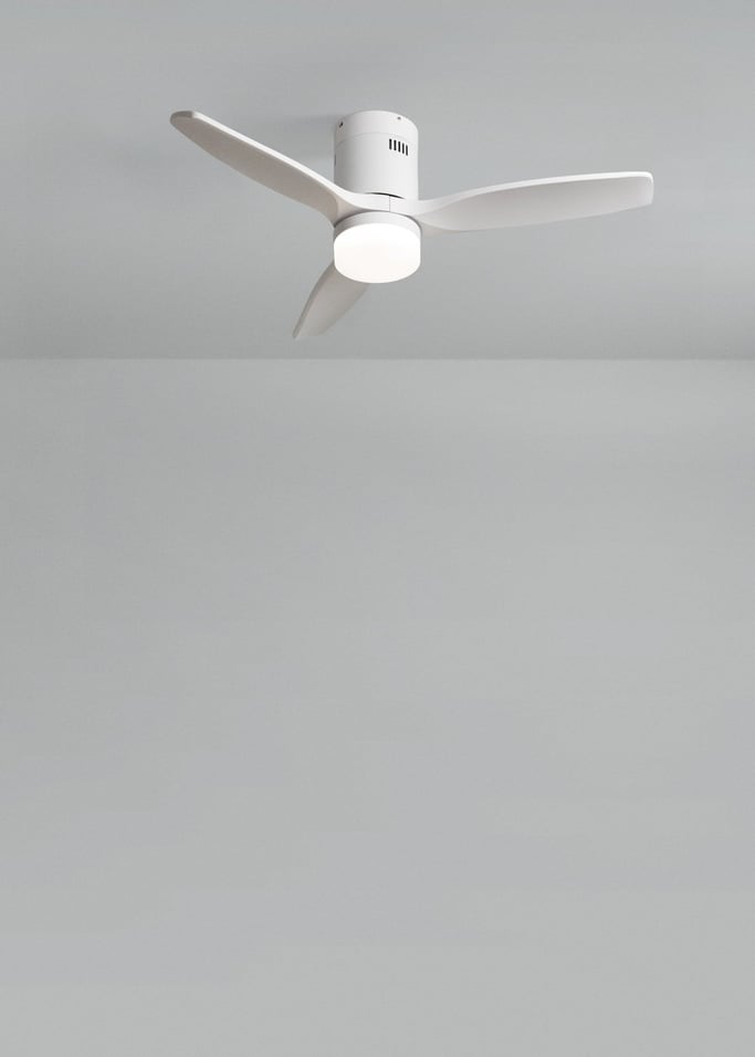 WIND CALM NATURAL WOOD - Leiser Deckenventilator 40W 100% Holz , Galeriebild 2